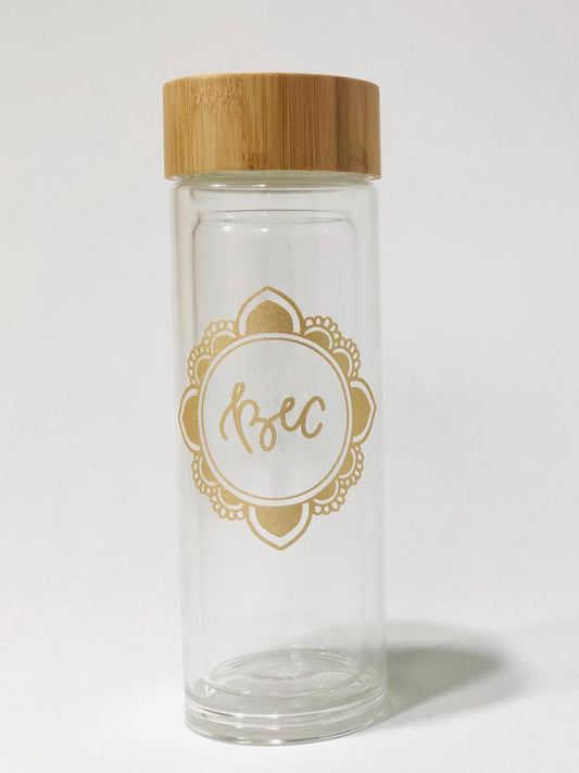 Personalized Glass Tumbler