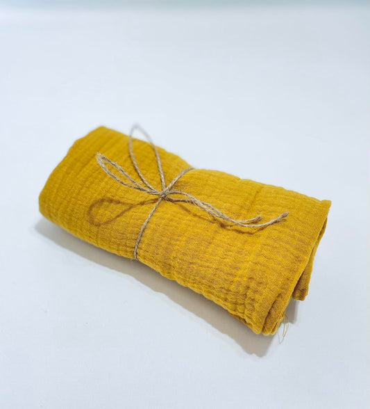 Cotton Muslin - Mustard