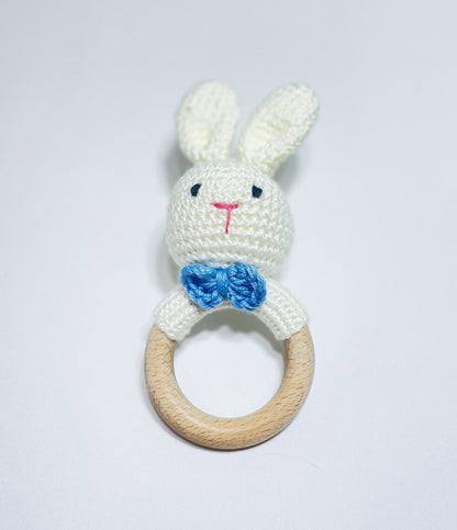 Crochet Rattle - Bunny