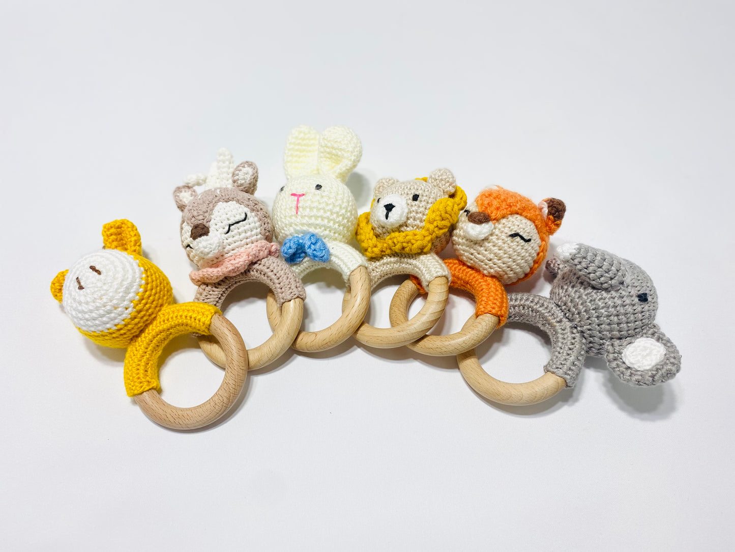 Crochet Rattle - Bunny