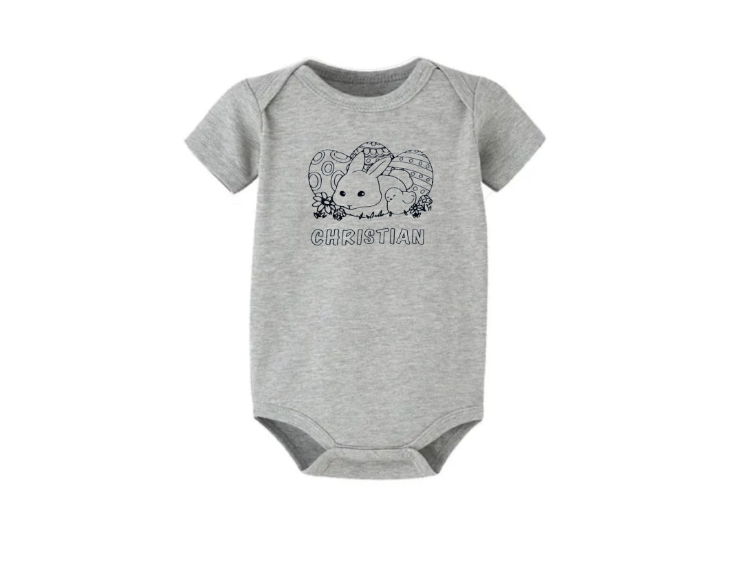 Personalized Rompers -  Bunny Hops