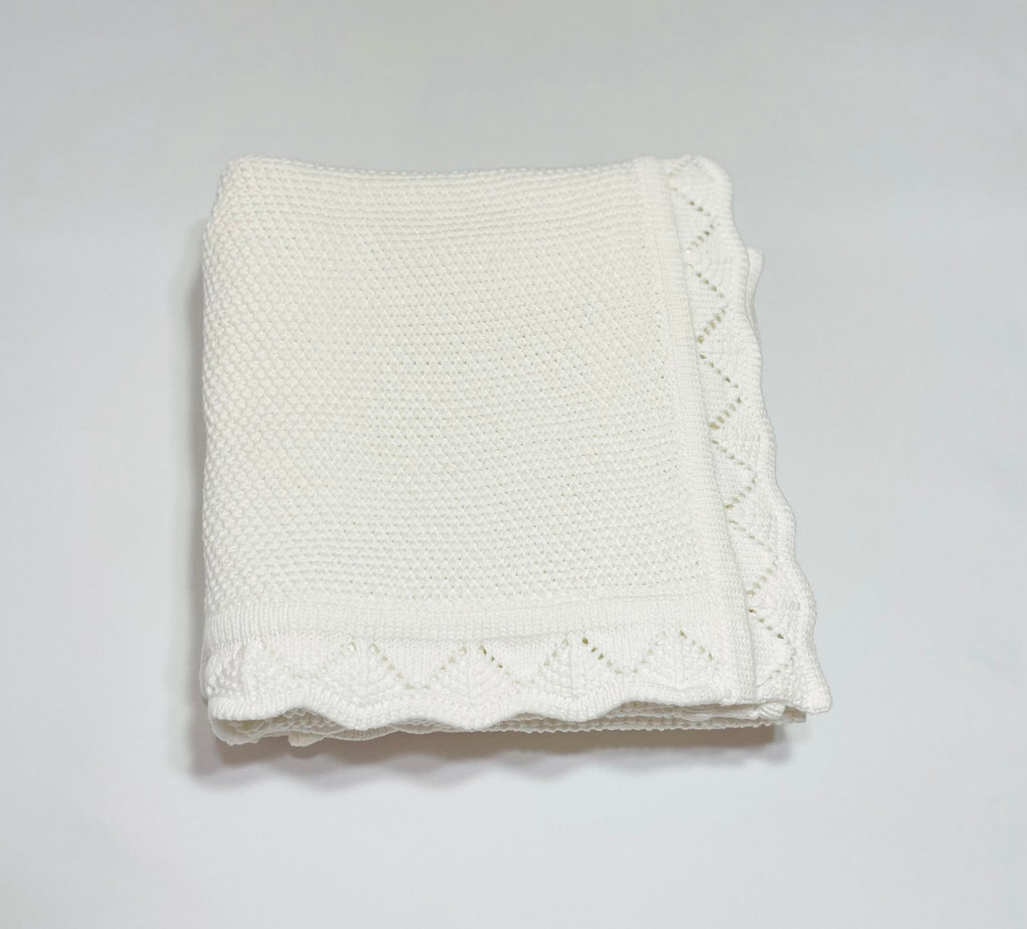 Knitted Blanket - Blush