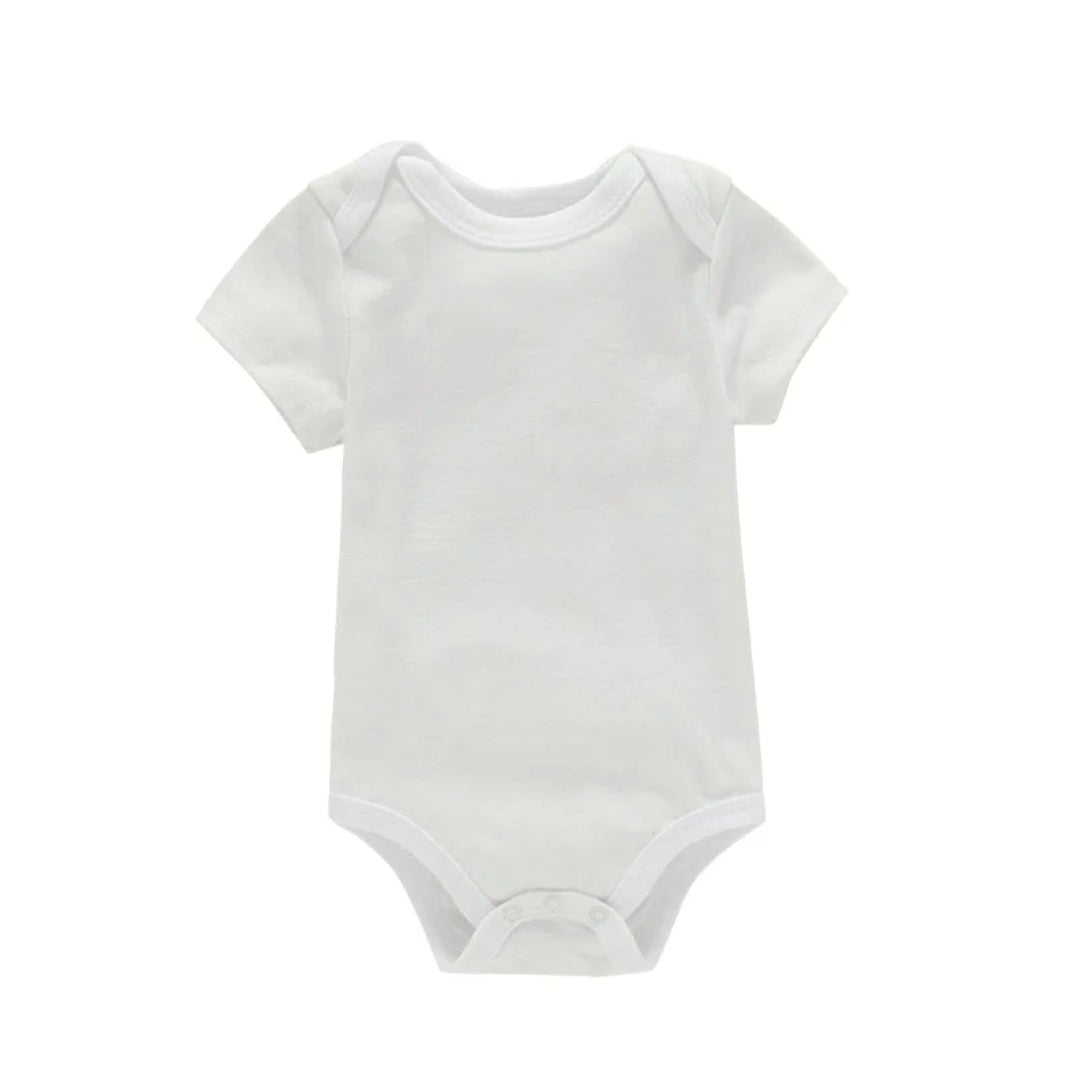 Organic Cotton Romper - Heather Grey